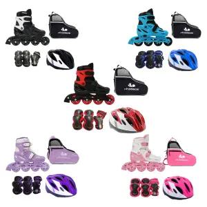 에이스2 아동 어린이 인라인스케이트 롤러스케이트 콤보세트