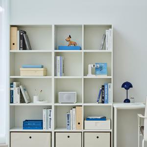 한샘 티오 격자책장 플랩,하부도어형 5단 80cm (컬러 택1)