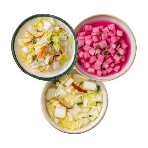 [베리쿡]아기 김치 유아식 물김치+백김치+비트깍두기 3종 세트