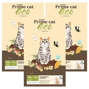 뉴트리나 프라임캣 에코 전연령 5kgX3개 길냥이 길고양이사료