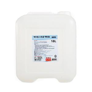 메디탑 소독용 에탄올 18L 에탄올액 피부 소독