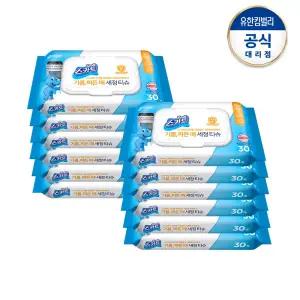 [스카트]스카트 기름,찌든때 세정티슈 30매X12팩