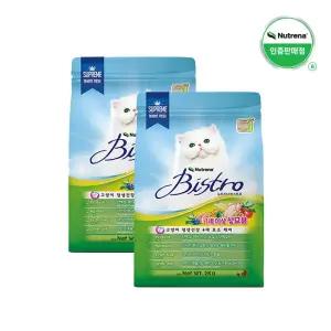 뉴트리나 비스트로 캣 어덜트 1세이상 2KG 2팩