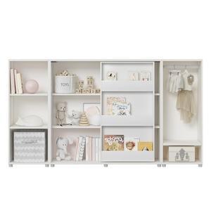 한샘 샘키즈 슬라이딩 수납장 전면책장형 책장,옷장 2000