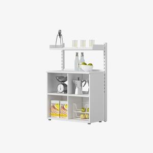 한샘 플롯 책장 단독형 3단 80x40cm (옵션 택1)