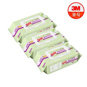 [3M] 표준형 베이직 더블액션 물걸레 청소포 플러스 30매X3팩 (90매)