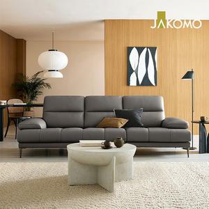 [자코모][단독판매] 카밍 3.5인 슈렁큰 천연면피 소가죽 소파