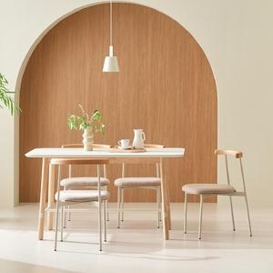 한샘 미나 내추럴 사각 2인,4인,6인 식탁