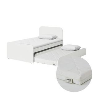 한샘 샘키즈 슬라이딩침대 SS_일반형+샘키즈 오가닉양면 토퍼 SS 2개