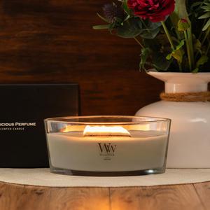 우드윅 일립스 캔들 453 g 향초 + 미니 캔들라이터