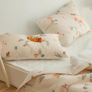 아르페지오베이직 빌리즈 크림 시어서커 여름 베개커버, 50X70