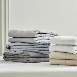 60수 고밀도 알러지방지 호텔베 딩 알러코튼 침대패드 매트리스패드 사계절용