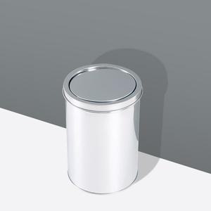 [리빙해피]모던 스윙 휴지통 12리터