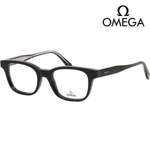 오메가 안경테 OM5004H 001 사각 뿔테 명품