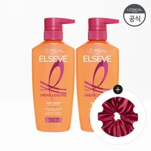 로레알파리 엘세브 드림랭스 샴푸 400ml 2개 [증정]스크런치(랜덤)