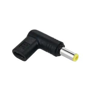 IH660 Coms C타입 PD to DC 19.5V (외경 5.5 내경 2.5) 변환 젠더 / 노트북 충전 전원