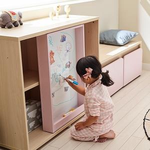 한샘 버니 SL수납장 1000 전면화이트보드장 [매장가구]