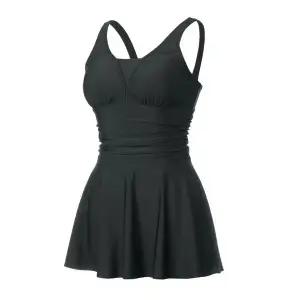 [레노마수영복](하남점)*폴리백 증정*여성 SPA 플레어 원피스수영복 블랙 RN-LS2C891-BK