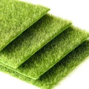 상세정보참조 테라리움 인조 잔디 매트 15x15cm/미니어쳐 포레스