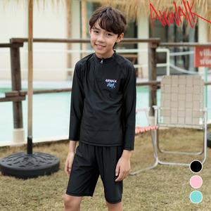 [에어워크]서프 아동 키즈 래쉬가드세트 2피스 YAWe1862