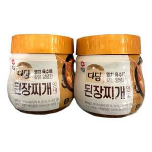 코스트코 CJ제일제당 다담 된장찌개 양념  840gx2개