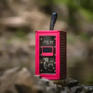 바나나랜드 컨테이너 고속충전 대용량 보조배터리 50000mah 아이폰 갤럭시 핸드폰 멀티 충전기 감성 캠핑 차박 글램핑 여행 낚시 장비 준비물 필수품 밧데리 C타입 선물 휴대용