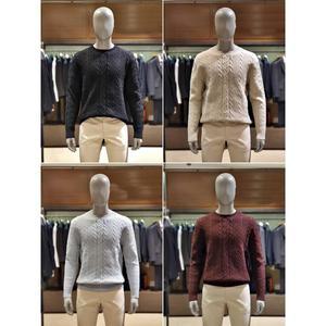 갤러리아 킨록 F/W 루즈핏 케이블 라운드 4종 택1 (TIY3841)