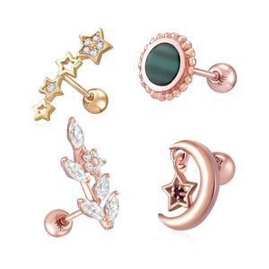 [니지쥬얼리] 14K GOLD 피어싱 20종 택1