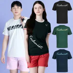 [테크니스트] 티셔츠 배드민턴 반팔티 상의 남성 여성 기획티 TCNSTPT01