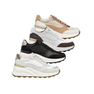 제옥스 스페리카 EC13 와이드 여성 스니커즈-핑크화이트/화이트/블랙/그레이화이트