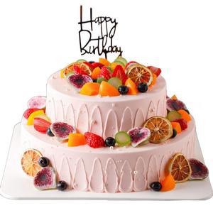 2단모형케이크 반전 케이크 생일 기념일 가짜 촬영 장식