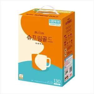 맥심 슈프림골드 130T//2개구매시 1000원DCx넉넉한 유통기한