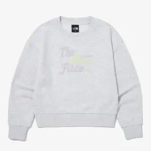 [노스페이스] [노스페이스키즈 공식] NM5MQ53T 걸즈 앨리슨 스 셔츠_HEATHER GRAY