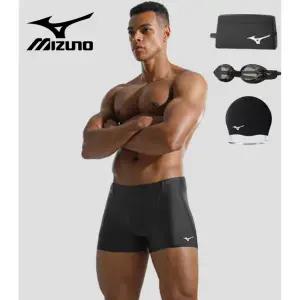 [미즈노] 남자 수영복 세트 3부 수경 수모 가방 실내 강습용 바지 1128