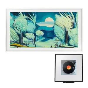 [삼성전자]삼성 더프레임 TV KQ43LSF03-WTM 108cm 플랫화이트 뮤직프레임세트