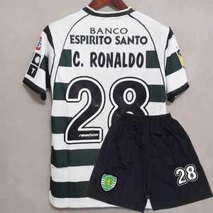 01-03 스포르팅 호날두 유니폼 28번 긴팔 반팔 커스텀