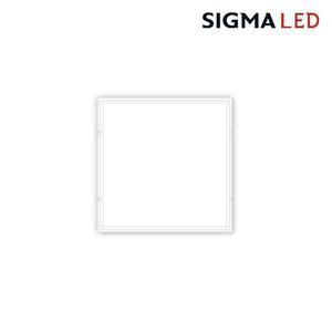 시그마엘이디 슬림 직하 면조명 무타공 450x450 40W 엘이디형광등 방등 주방등 거실등 천장등 엣지플러스