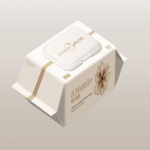 [아망떼] 베이직 대용량 아기물티슈 엠보싱 캡형 (120매 x 20팩)