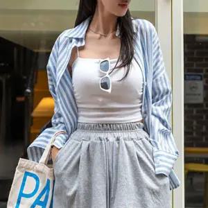 [하프클럽/](55~88 ) 네츄럴 스트라이프 셔츠 NK43-T-29