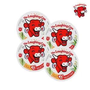 래핑카우 세모포션 에멘탈앤허브 8p 4팩