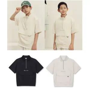 [탑텐키즈](마산점)25년 FW(공용) 밸런스 나일론 스판 반팔 아노락 MKF3JJ3412/브랜드(탑텐키즈)