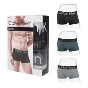 CK 언더웨어 남자 팬티 드로즈 3장세트 블랙 차콜 그레이 NP2607O