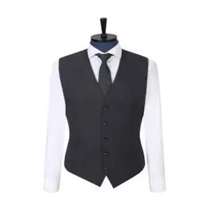 싱글 5버튼 울 수트 베스트 그레이(PHVAH3002)