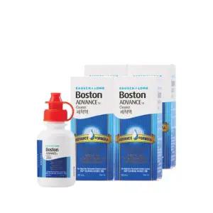 보스톤 어드밴스 클리너액 30ml 4개 하드렌즈 드림렌즈 렌즈세척액 렌즈세정액