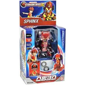 터닝메카드 갓 스핑크스 정품 메카드3장 슈팅발사 변신