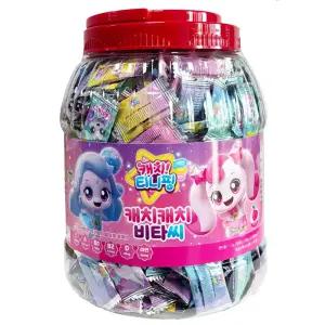 캐치티니핑 비타씨 종합비타민 500정 복숭아 맛