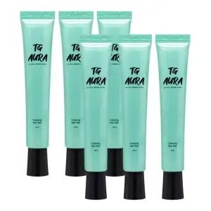 타투그리모 아우라 두피 물들임 에센스 흑갈색 30mlX6개