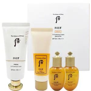 NEW 더 후 공진향 진해윤 프레쉬 선크림 60ml 기획 1세트