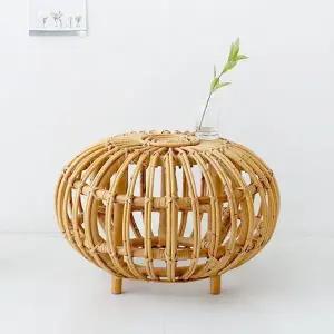 [마켓비]PASAR 사이드테이블/스툴 54 라탄 CR0052