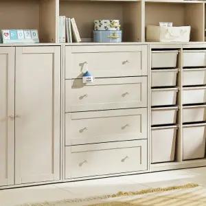 한샘 샘키즈 보나 프레임 4단서랍장 800